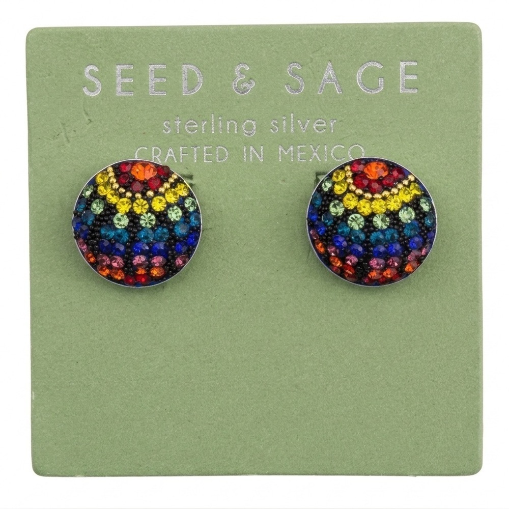 NWT Seed & Sage Sterling Silver Earrings